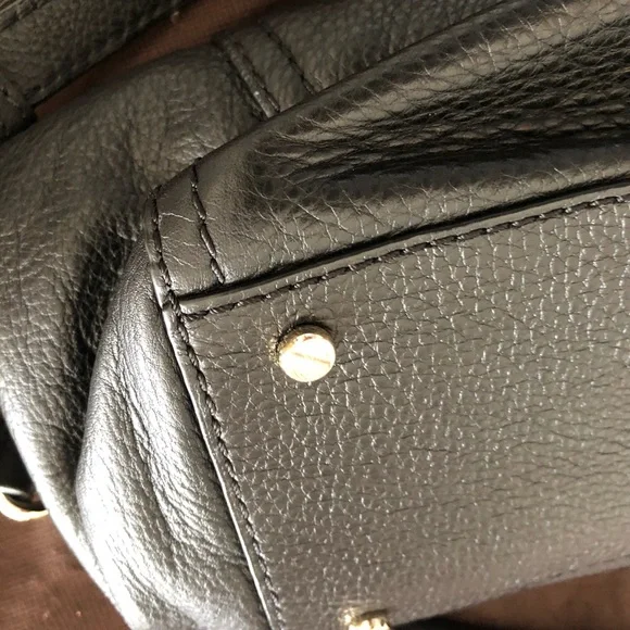 Large Leather Kate Spade Satchel Hobo